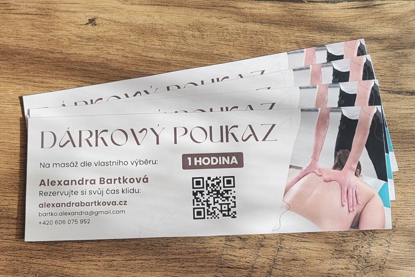 Darčekový poukaz na masáž