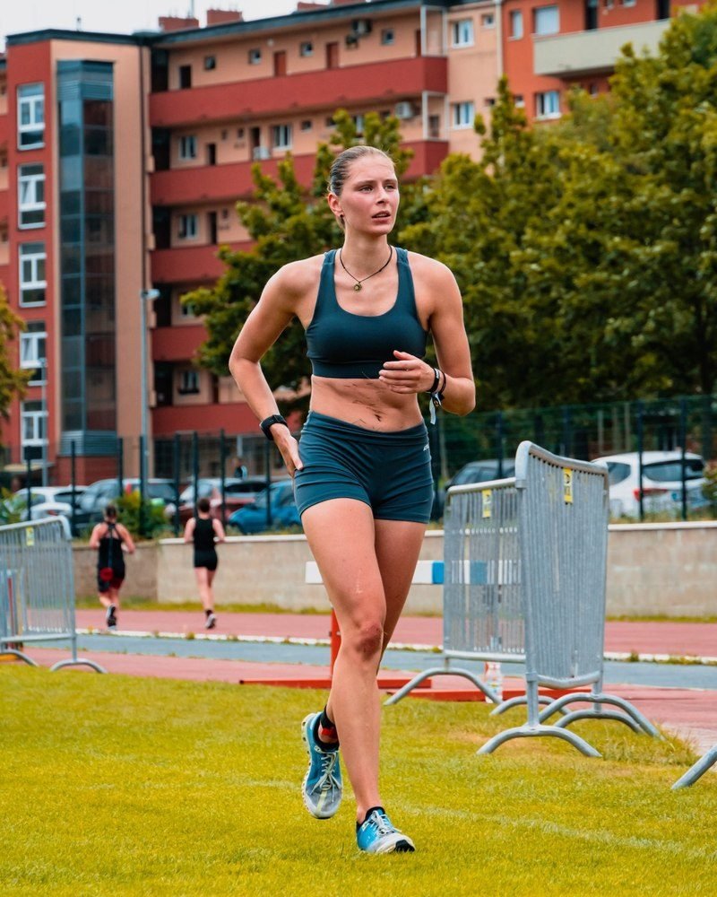 Alexandra Bartková pri behu