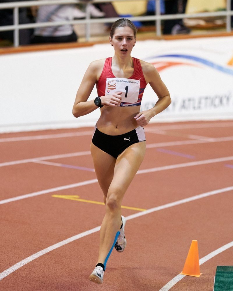 Alexandra Bartková na halových atletických pretekoch